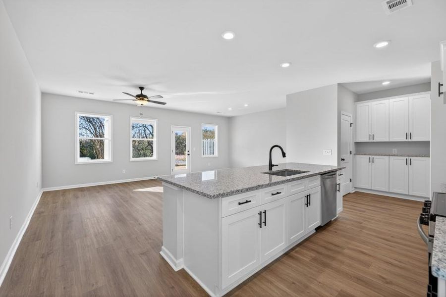 Furnished interior view inside a new home in , Commerce (Image 4).