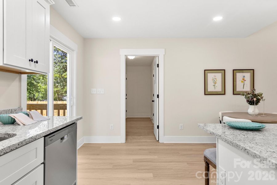 Furnished interior view inside a new home in , Clover (Image 13). Furnished interior view inside a new home in , Clover (Image 13).