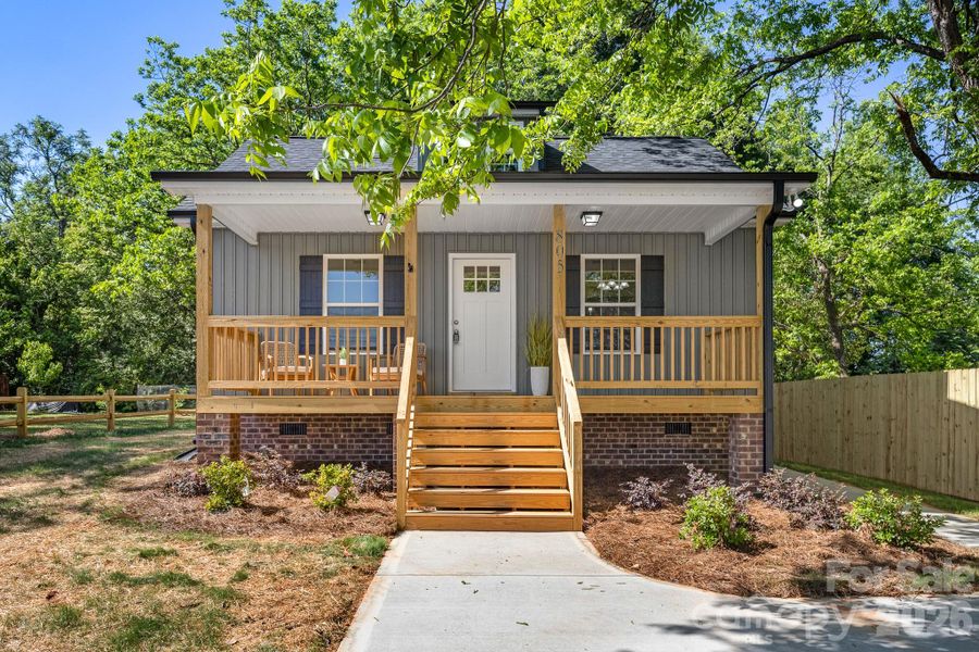 Exterior details and patio area of a home in , York (Image 3).