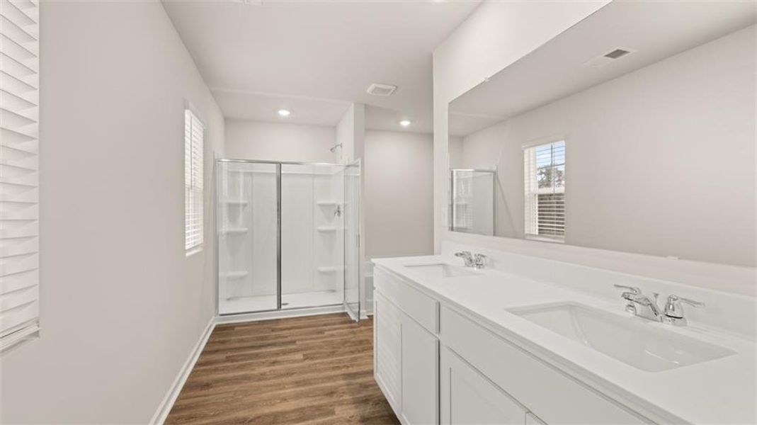 Furnished interior view inside a new home in Jackson Landing, Jefferson (Image 6).