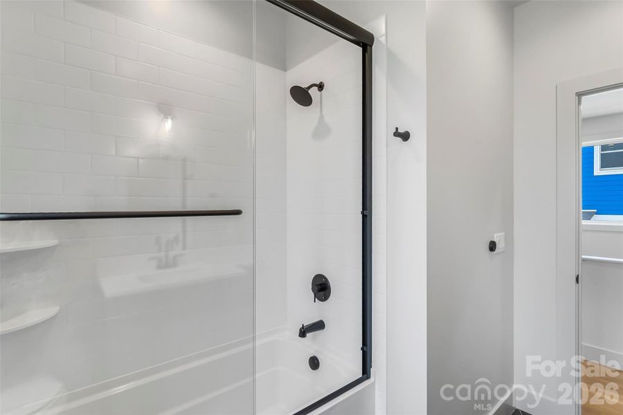Close-up of interior finishes inside a home in , Asheville (Image 19).