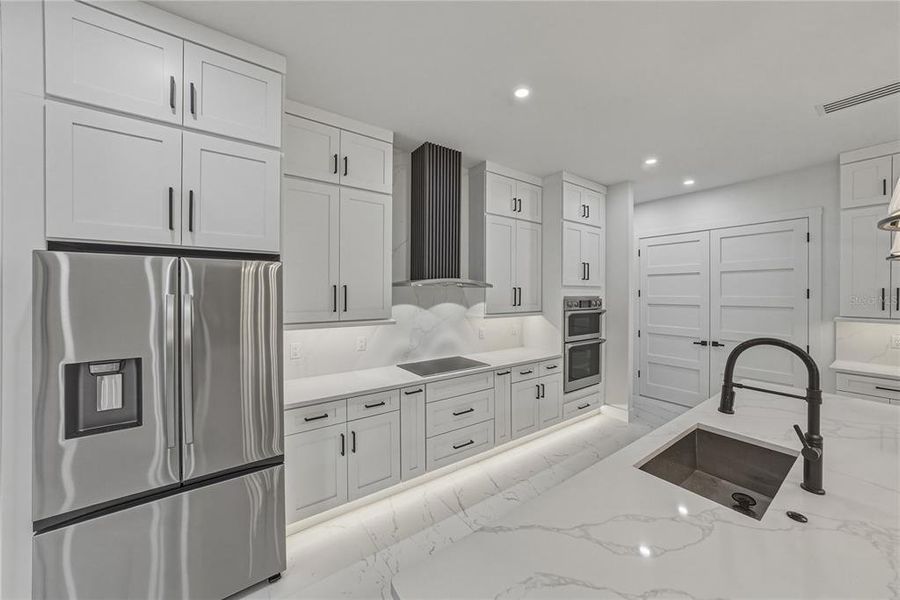 Furnished interior view inside a new home in , Dover (Image 59).