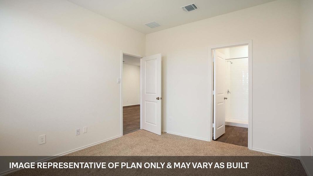 Spacious, unfurnished interior of a new home in Wayside, Uhland (Image 11).