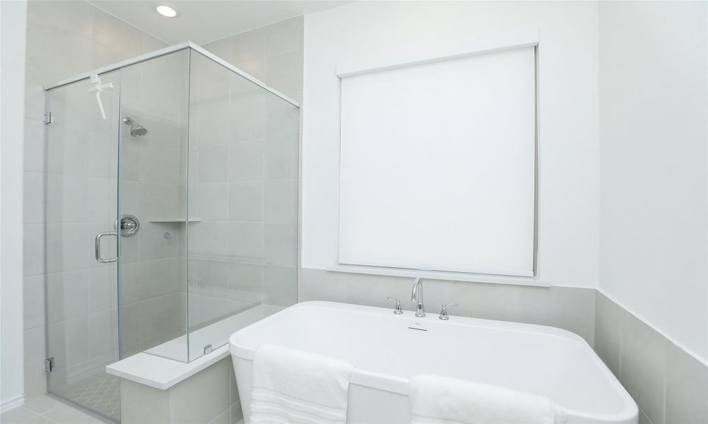 Furnished interior view inside a new home in , Cypress (Image 11).