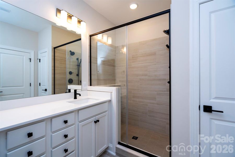 Furnished interior view inside a new home in , Monroe (Image 15).