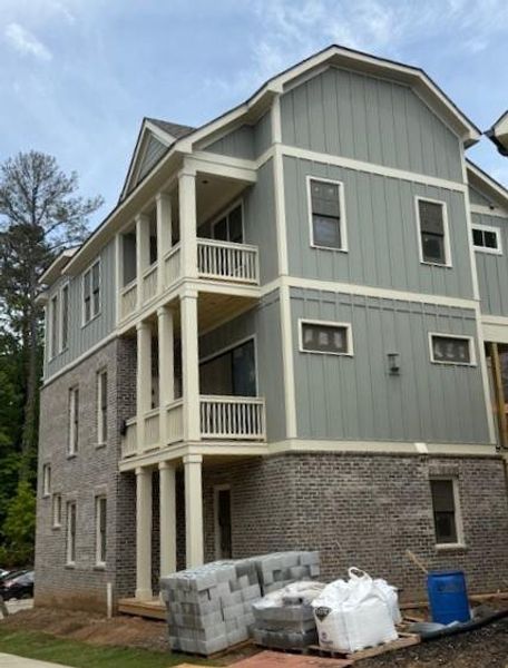 In-progress construction of a new home in Pendergrast Farm, Atlanta, GA (Image 8).