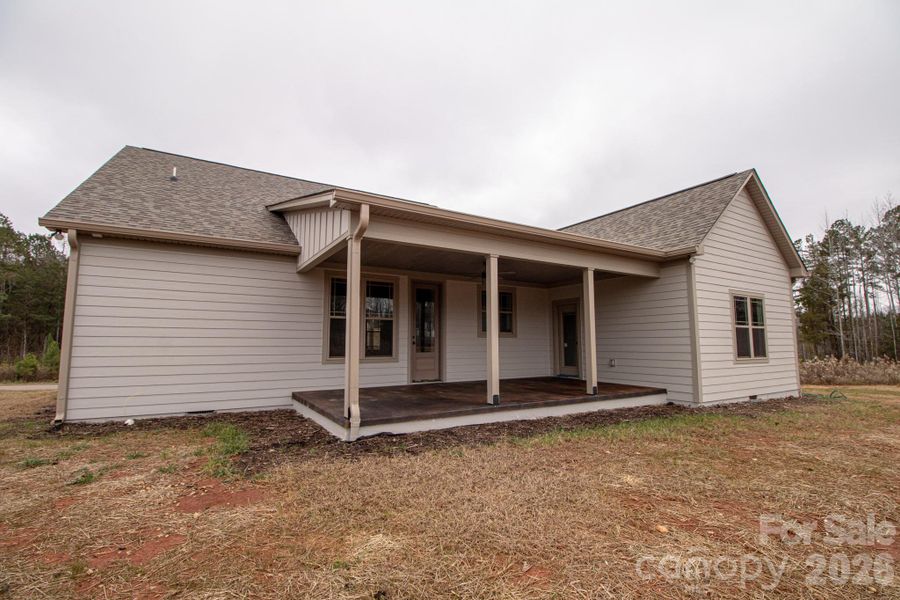 Exterior details and patio area of a home in , Salisbury (Image 24).