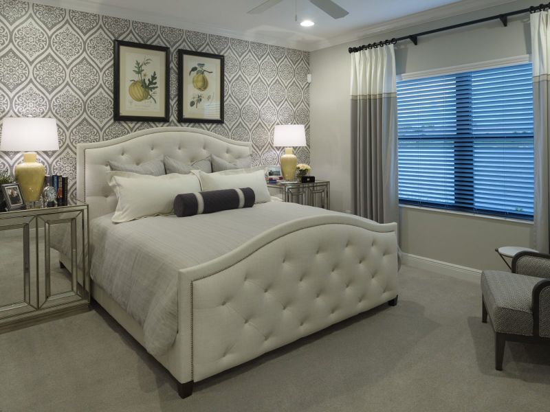 Representative furnished interior of a home built from the Tidewinds 2 by Neal Communities in Grand Park, Sarasota (Image 13).