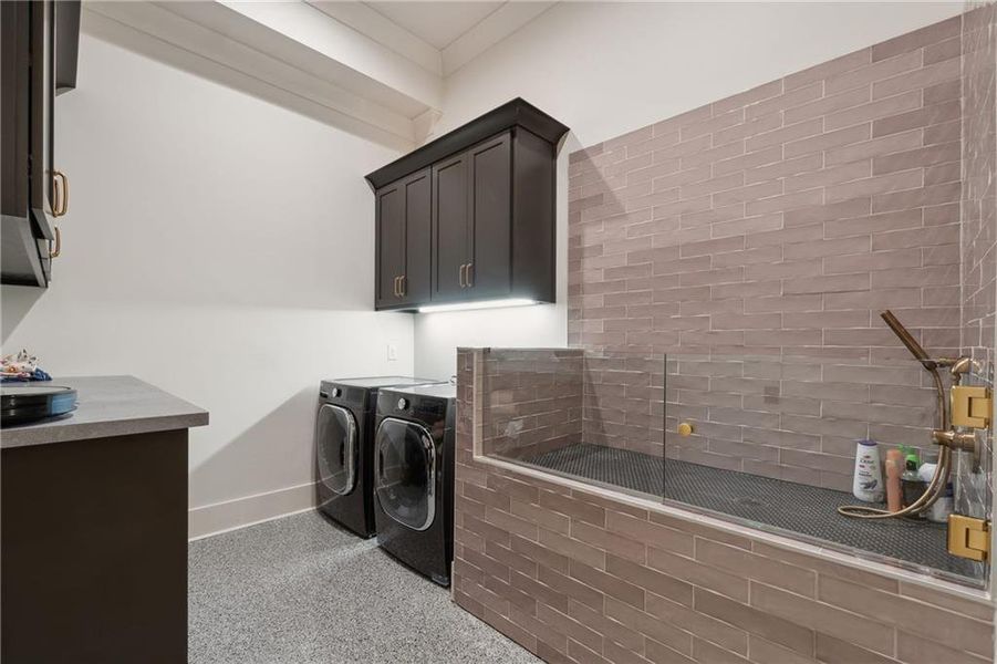 Furnished interior view inside a new home in , Cumming (Image 9). Furnished interior view inside a new home in , Cumming (Image 9).