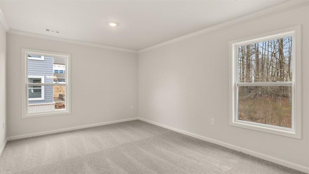 Spacious, unfurnished interior of a new home in Holland Estates, Powder Springs (Image 42). Spacious, unfurnished interior of a new home in Holland Estates, Powder Springs (Image 42).