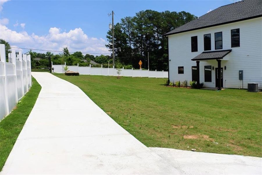 Exterior details and patio area of a home in , Grayson (Image 21). Exterior details and patio area of a home in , Grayson (Image 21).