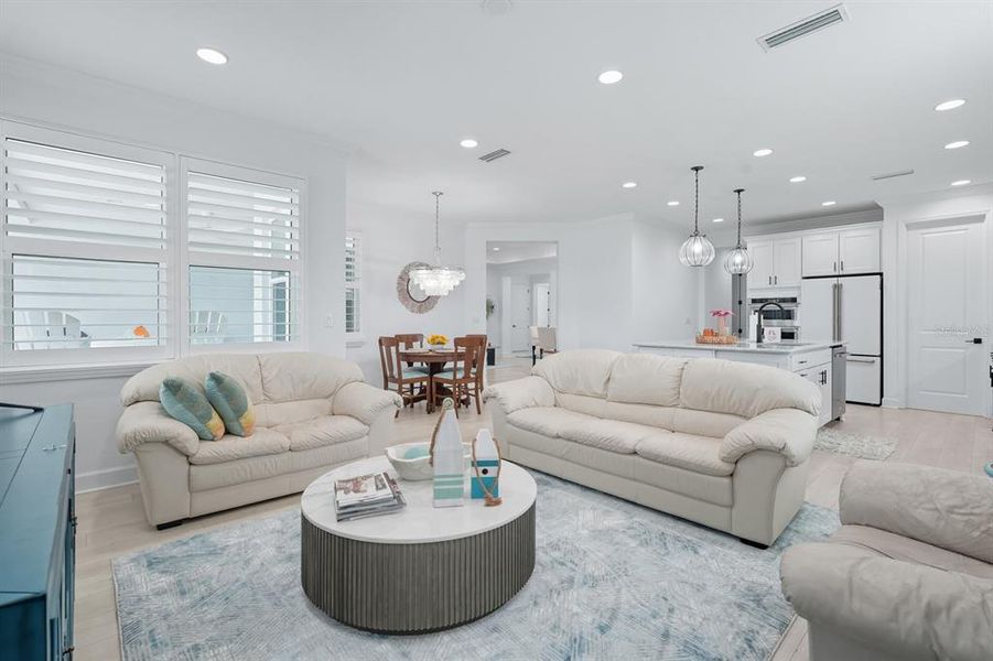 Furnished interior view inside a new home in , Daytona Beach (Image 13).