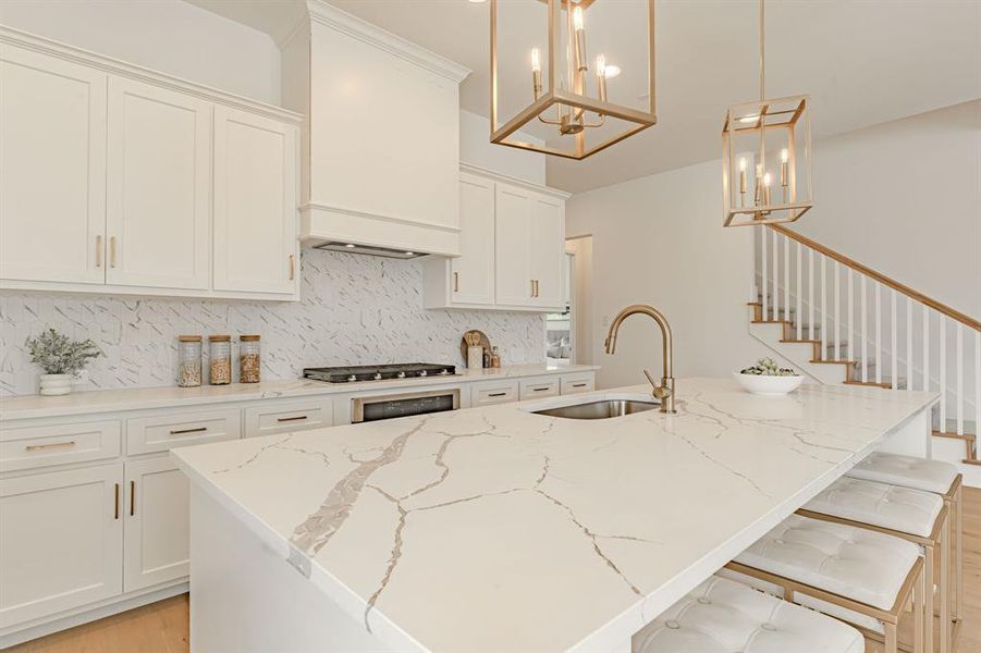 Furnished interior view inside a new home in , Aledo (Image 3).