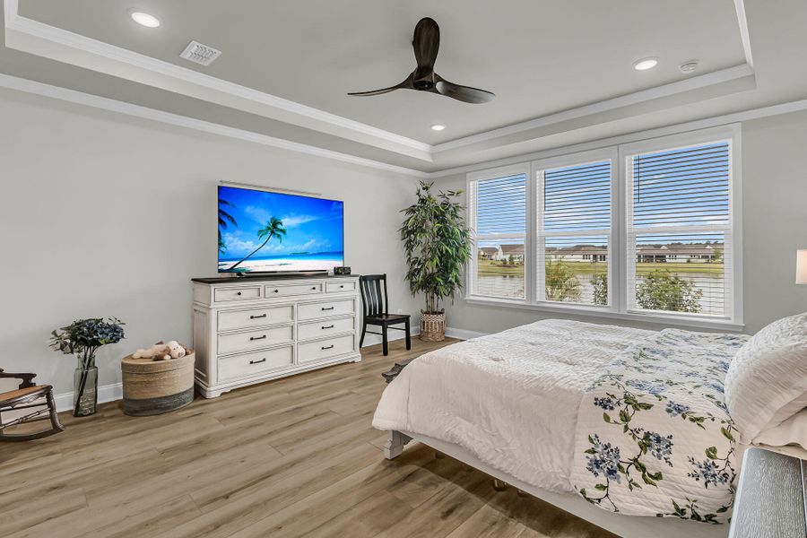Furnished interior view inside a new home in , Summerville (Image 11).