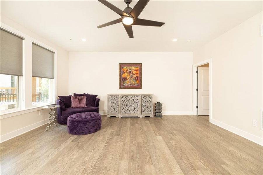 Furnished interior view inside a new home in , Atlanta (Image 6).