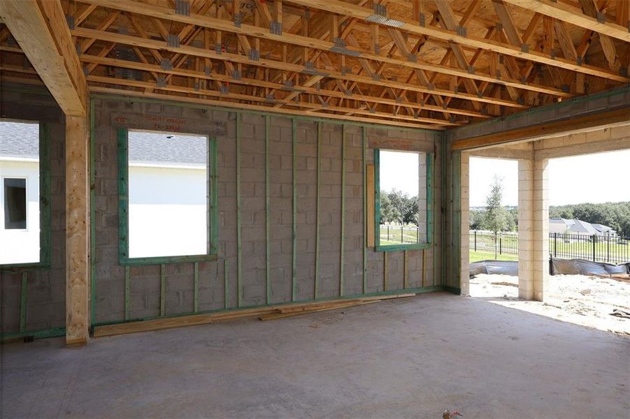 In-progress construction of a new home in Wolf Lake Ranch, Apopka, FL (Image 20).