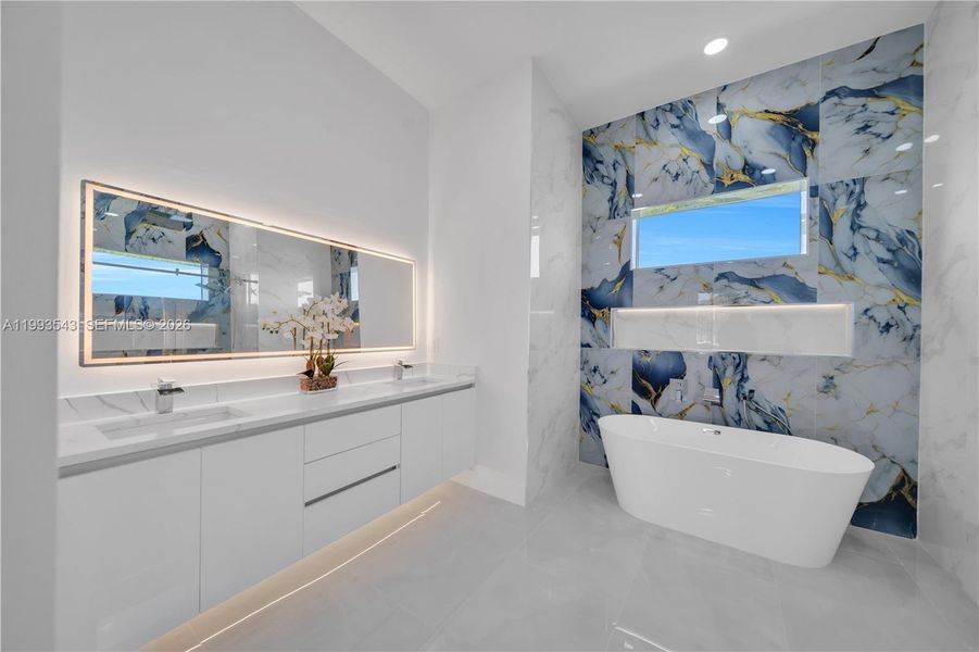 Furnished interior view inside a new home in , Lehigh Acres (Image 16).