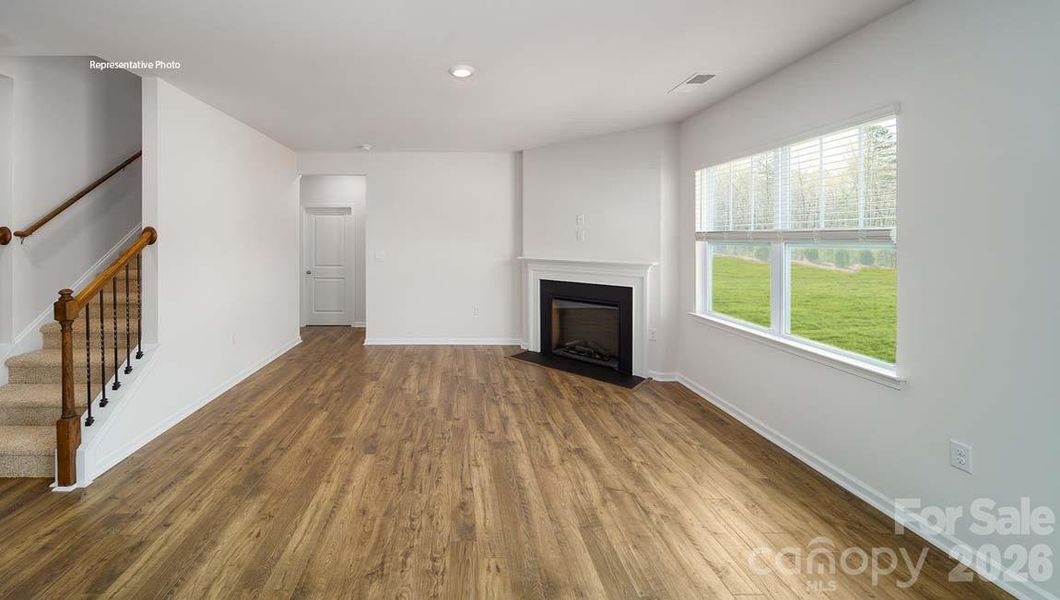 Spacious, unfurnished interior of a new home in Wallace Springs, Statesville (Image 24).