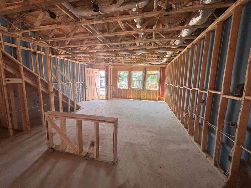 Family Room & Kitchen Construction Progress Family Room & Kitchen Construction Progress