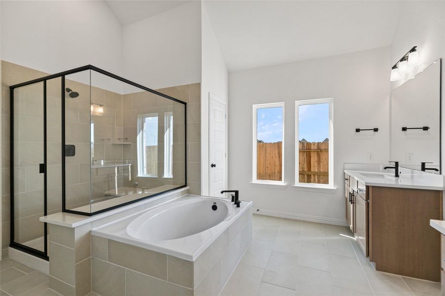 Furnished interior view inside a new home in Oakwood Estates, Waller (Image 13).