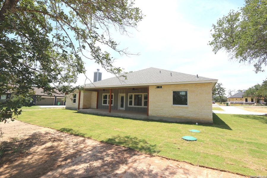 Exterior details and patio area of a home in , La Vernia (Image 21). Exterior details and patio area of a home in , La Vernia (Image 21).