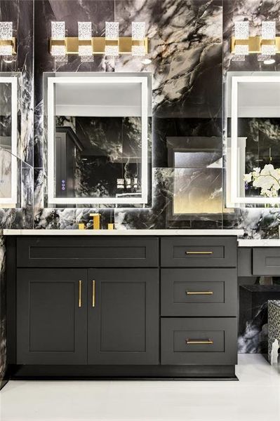 Furnished interior view inside a new home in , Buford (Image 50). Furnished interior view inside a new home in , Buford (Image 50).