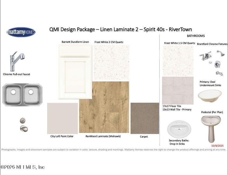 Sample of building materials used in homes in RiverTown, St. Johns (Image 3).