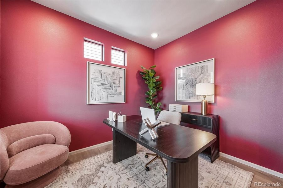 Furnished interior view inside a new home in , Aurora (Image 18).