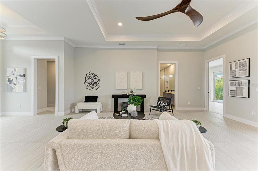 Furnished interior view inside a new home in , Punta Gorda (Image 39). Furnished interior view inside a new home in , Punta Gorda (Image 39).