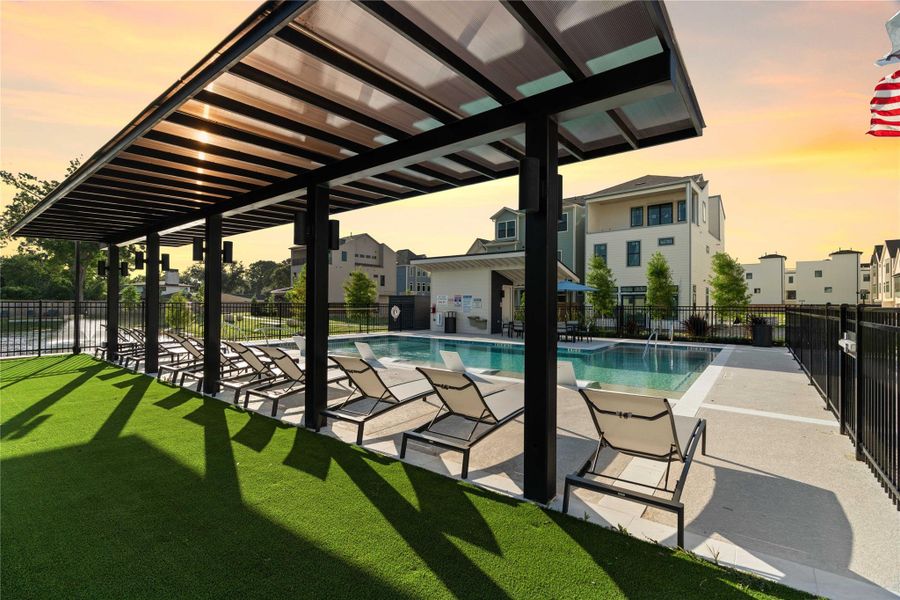 Fall Harbor Homes at Spring Valley Creek Pool and Ammenities