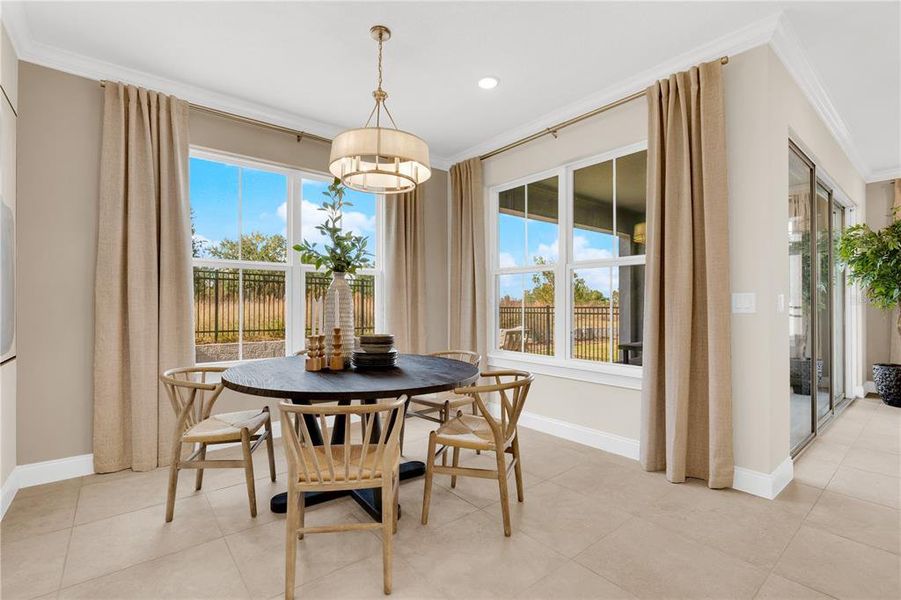 Furnished interior view inside a new home in , Winter Garden (Image 11). Furnished interior view inside a new home in , Winter Garden (Image 11).