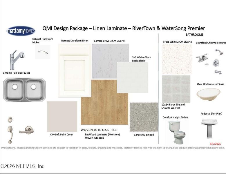 Sample of building materials used in homes in RiverTown, St. Johns (Image 5).