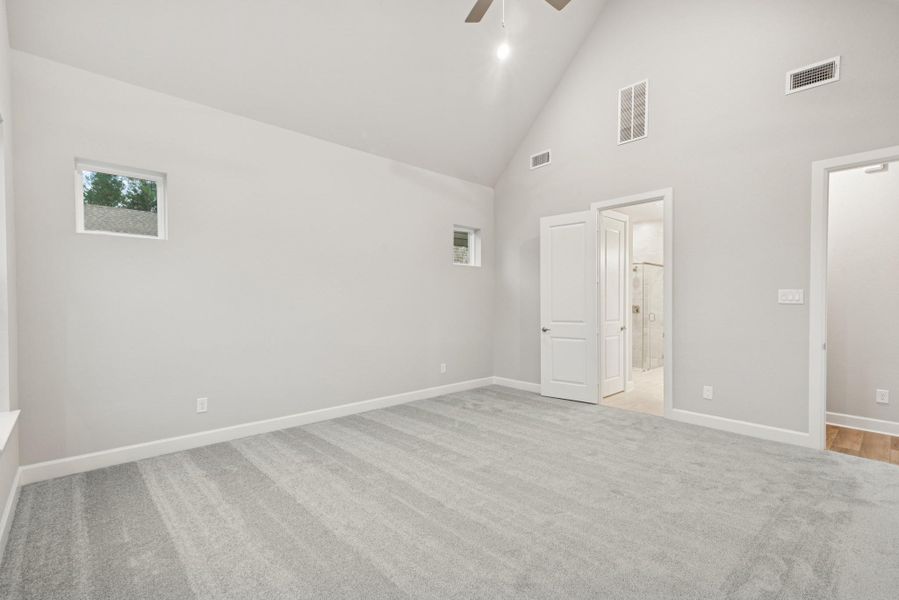 Spacious, unfurnished interior of a new home in ARTAVIA 65' Homesites, Conroe (Image 19). Spacious, unfurnished interior of a new home in ARTAVIA 65' Homesites, Conroe (Image 19).