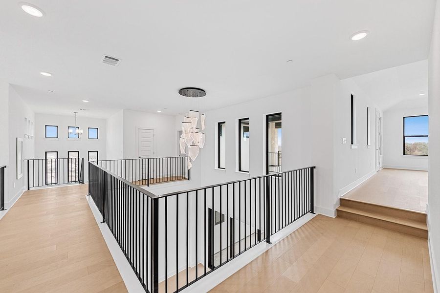 Furnished interior view inside a new home in Hilltop Ranch, Leander (Image 19).