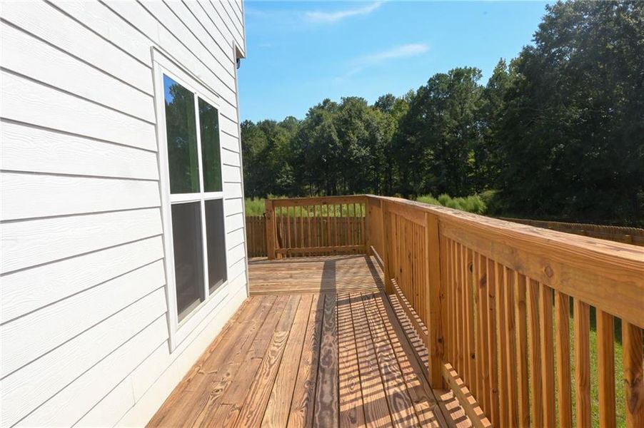 Exterior details and patio area of a home in , Loganville (Image 37).