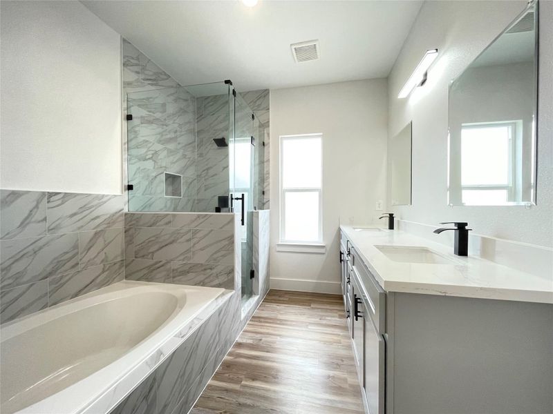 Furnished interior view inside a new home in , Houston (Image 8). Furnished interior view inside a new home in , Houston (Image 8).