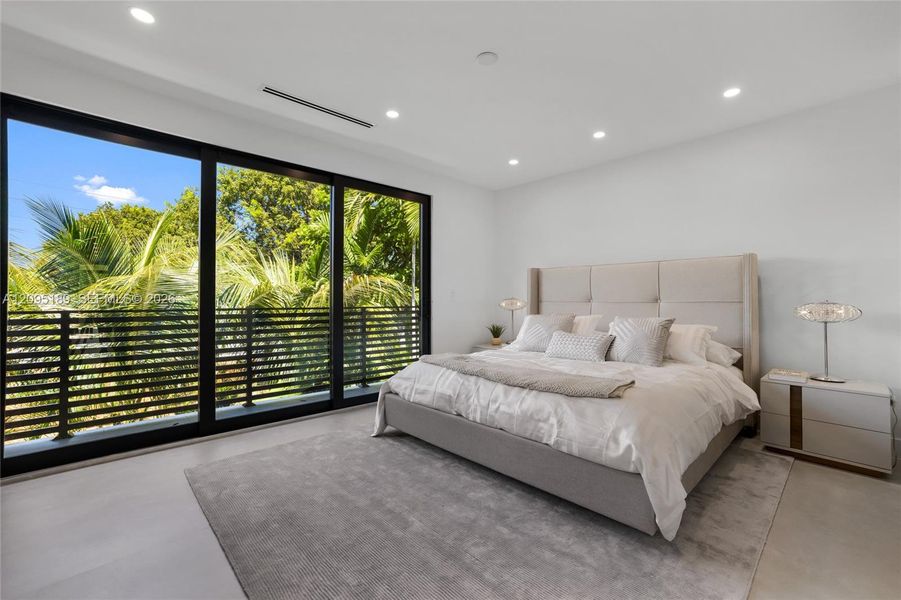 Furnished interior view inside a new home in , Miami (Image 17). Furnished interior view inside a new home in , Miami (Image 17).