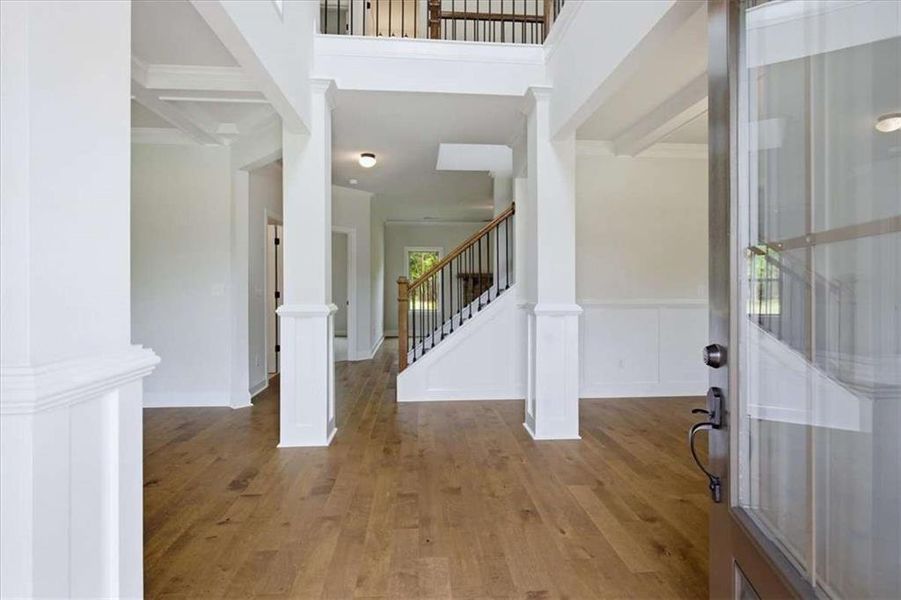 Spacious, unfurnished interior of a new home in , Stockbridge (Image 18).