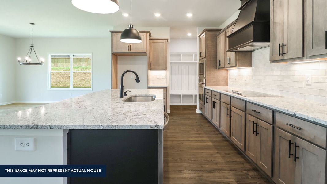 Furnished interior view inside a new home in Riverwalk, Monroe (Image 5).