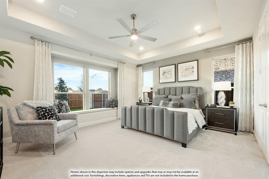 Furnished interior view inside a new home in Mosaic, Celina (Image 21). Furnished interior view inside a new home in Mosaic, Celina (Image 21).