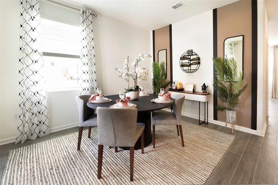 Furnished interior view inside a new home in , Clermont (Image 8).