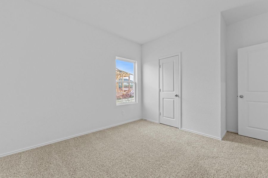 Spacious, unfurnished interior of a new home in Wayside, Uhland (Image 20). Spacious, unfurnished interior of a new home in Wayside, Uhland (Image 20).