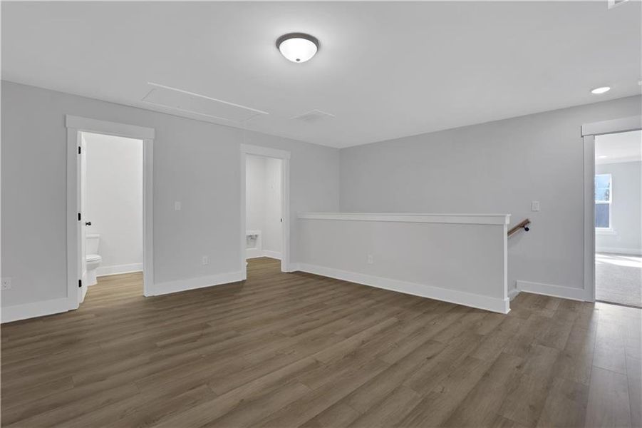 Spacious, unfurnished interior of a new home in Villas at Dawsonville Townhomes, Dawsonville (Image 34).