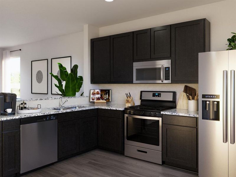 Photos are a representation of the floor plan. Options and interior selections will vary.