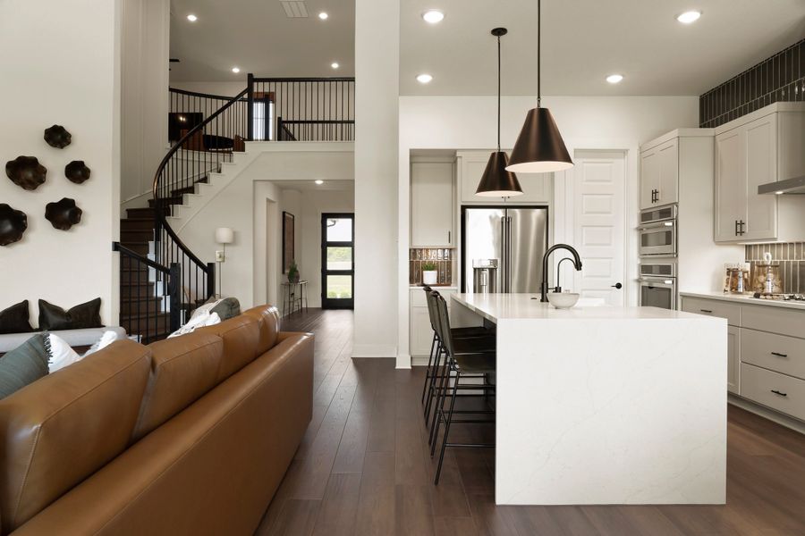 Furnished interior view inside a new home in Lagos Reserve, Manor (Image 39).