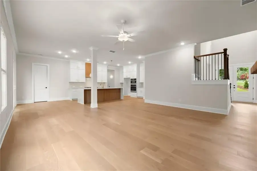 Spacious, unfurnished interior of a new home in , Flowery Branch (Image 46).