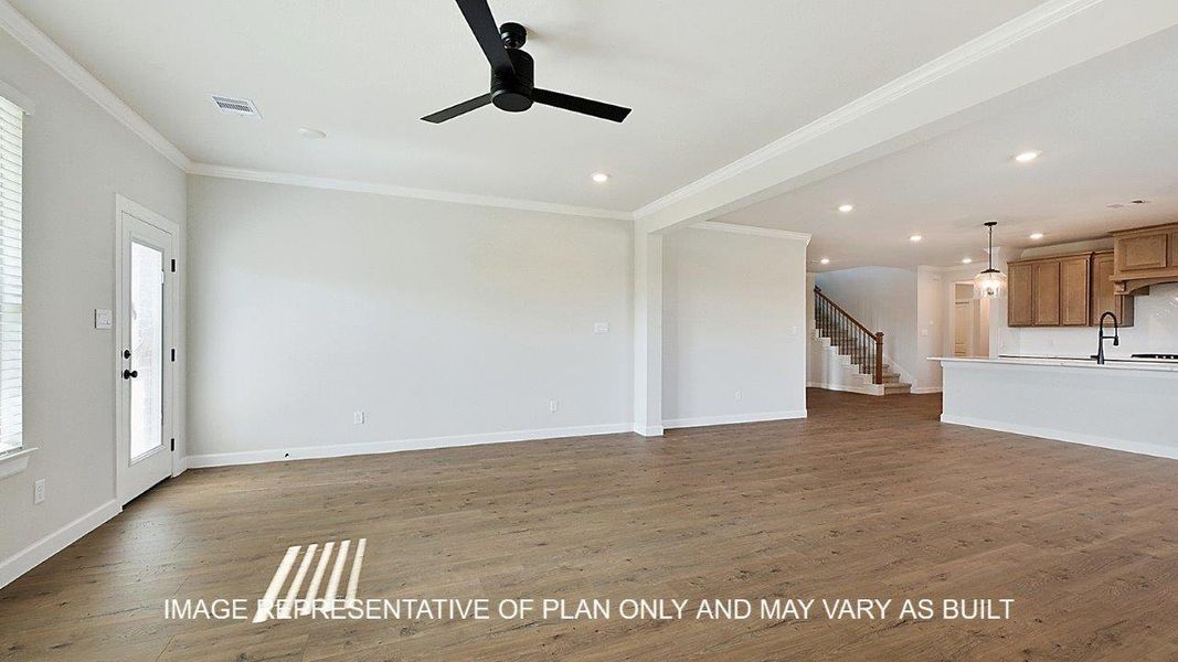 Spacious, unfurnished interior of a new home in Wellborn Settlement, College Station (Image 18).