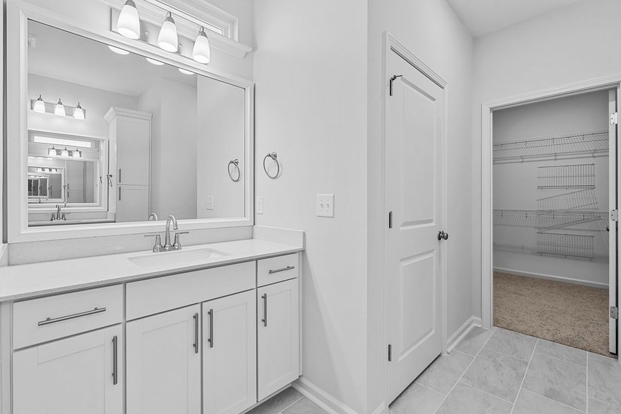 Furnished interior view inside a new home in Brayden, Advance (Image 14).