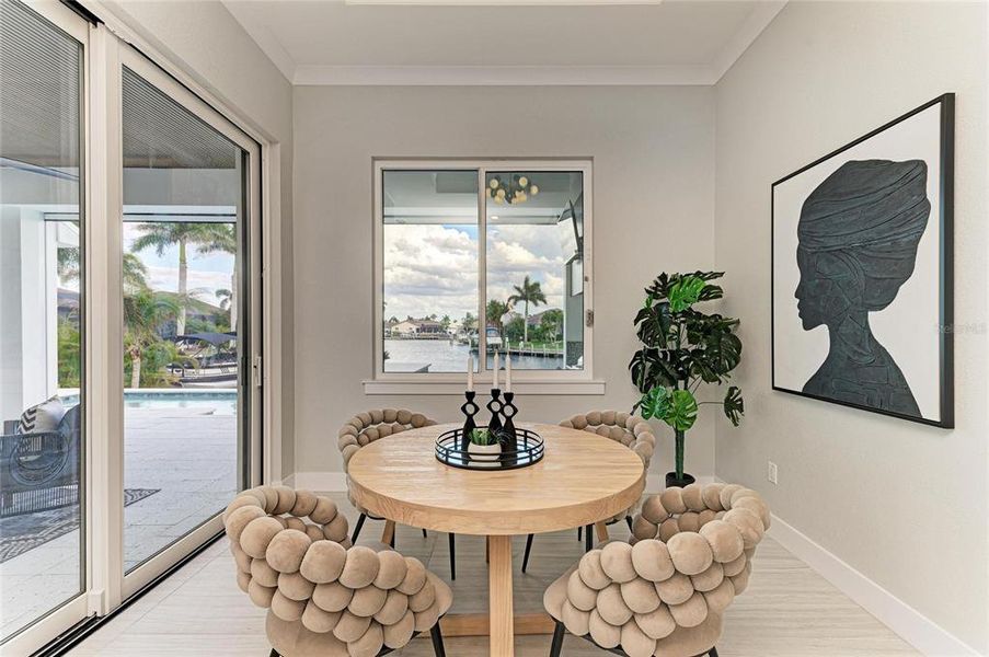 Furnished interior view inside a new home in , Punta Gorda (Image 10). Furnished interior view inside a new home in , Punta Gorda (Image 10).