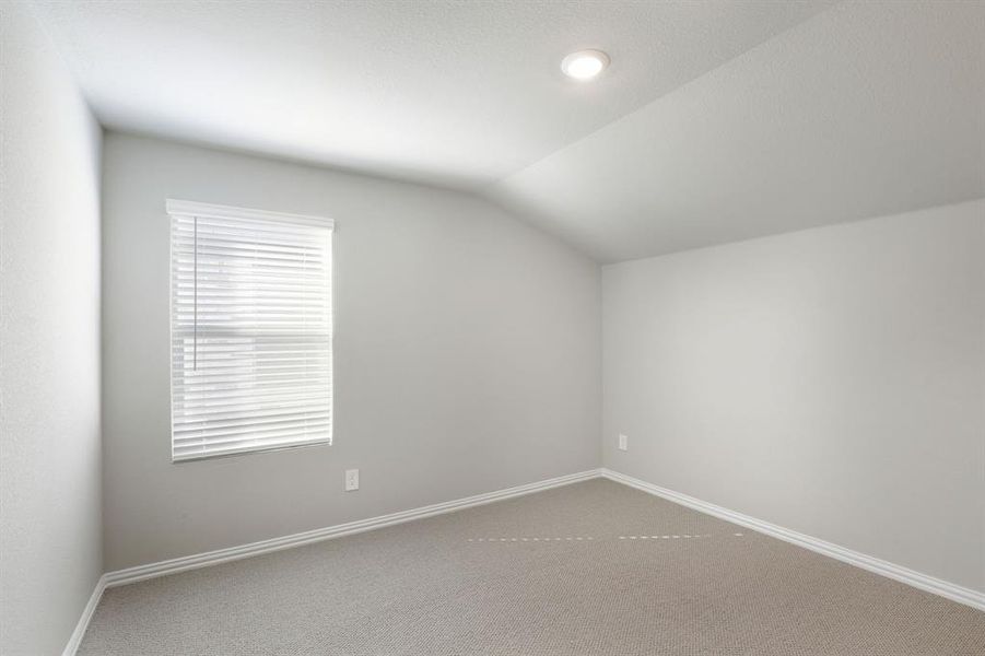 Spacious, unfurnished interior of a new home in Simpson Crossing - Spring Series, McKinney (Image 22). Spacious, unfurnished interior of a new home in Simpson Crossing - Spring Series, McKinney (Image 22).